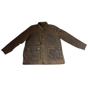 Flint and Tinder - Flannel-Lined Waxed Hudson Jacket